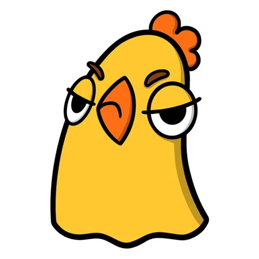 Эмодзи курочкаДора