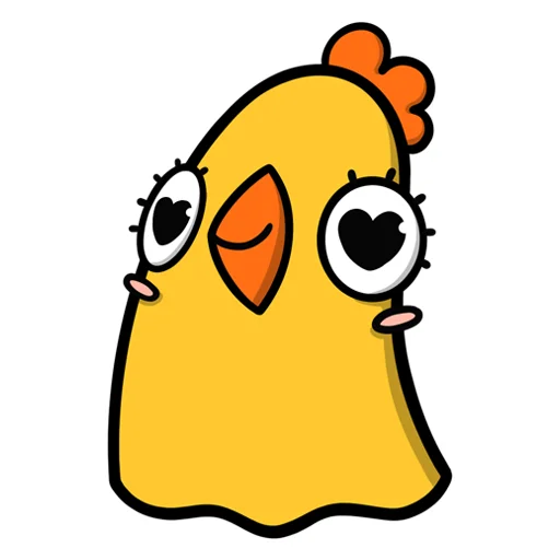 Эмодзи курочкаДора