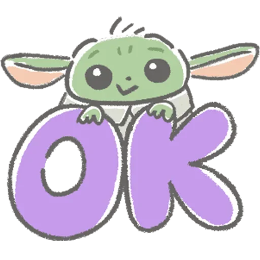 Эмодзи Child Mandalorian