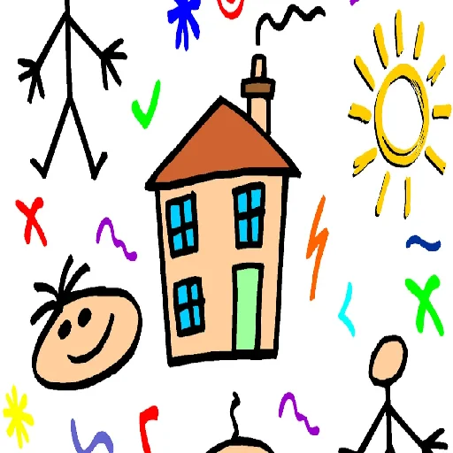 Эмодзи Детские рисунки
