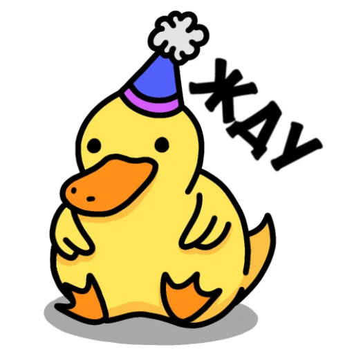 Эмодзи Утка Чиппи