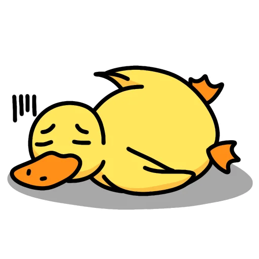 Эмодзи Утка Чиппи