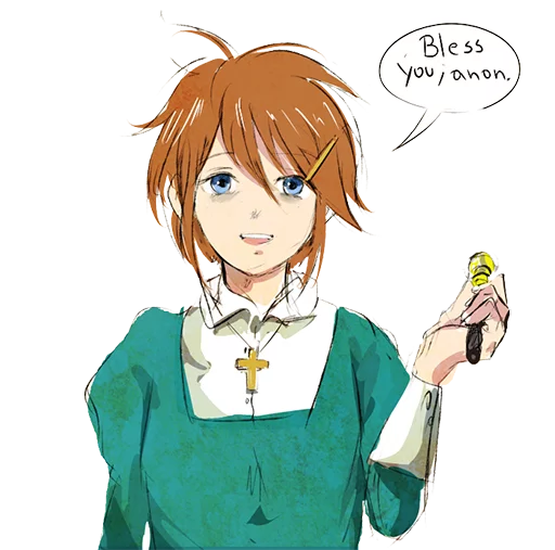 Эмодзи Christ-chan