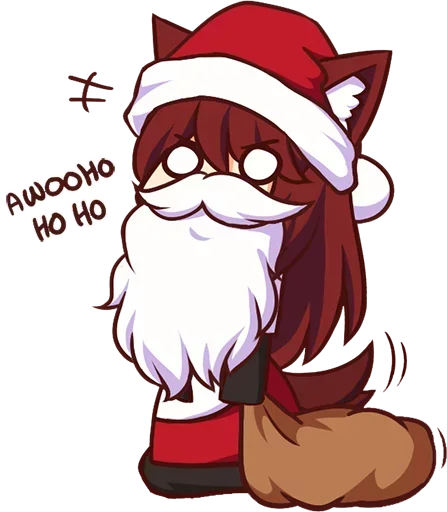 Эмодзи Christmas Anime