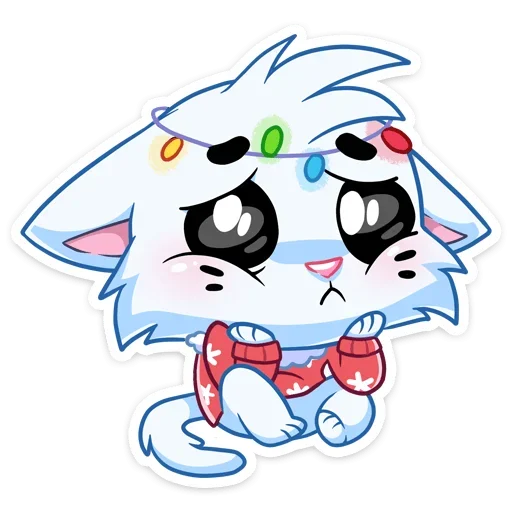 Эмодзи Новогодний Бисквит без надписей