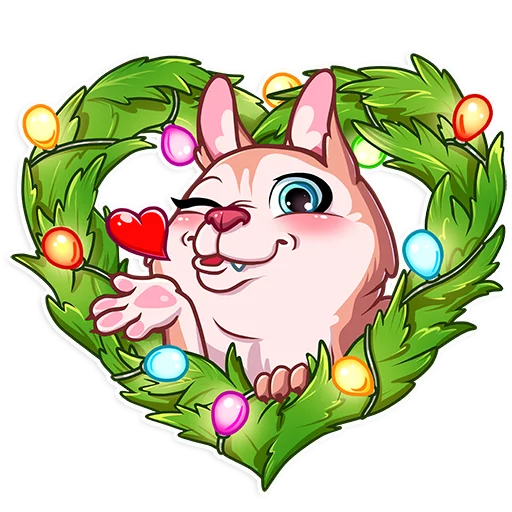Эмодзи Christmas Dog