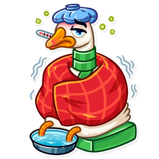 Эмодзи Christmas Goose