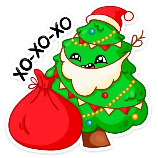 Эмодзи Ёлочки