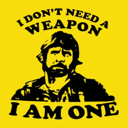 Эмодзи Chuck Norris