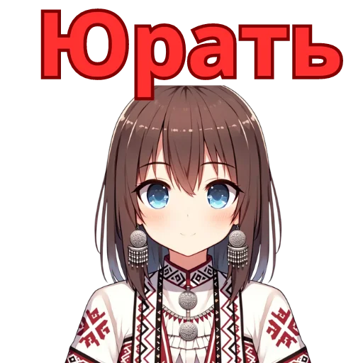 Эмодзи Chuvash Anime Here