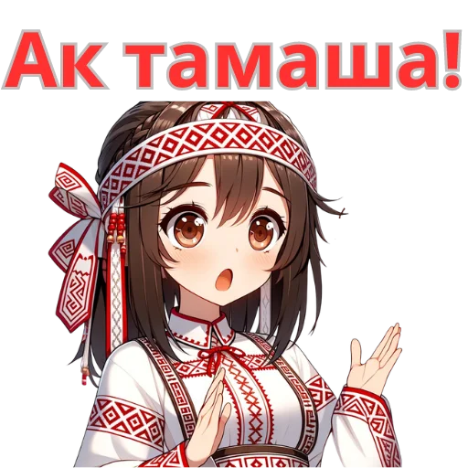 Эмодзи Chuvash Anime Here