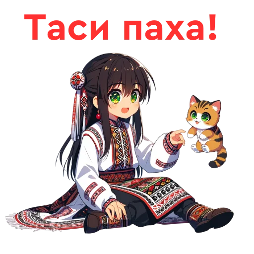 Эмодзи Chuvash Anime Here