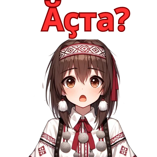 Эмодзи Chuvash Anime Here