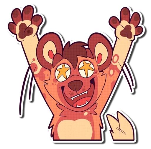 Эмодзи Cinnamon Wild Dog