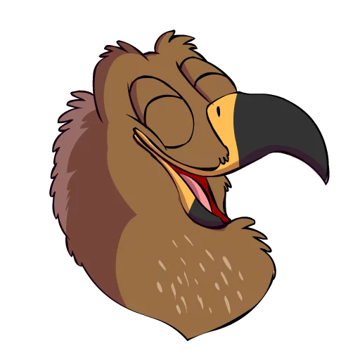 Эмодзи Clanga (Spotted Eagle) by Flacko