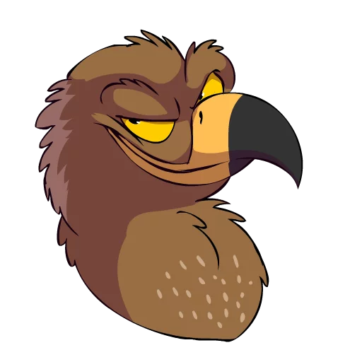 Эмодзи Clanga (Spotted Eagle) by Flacko