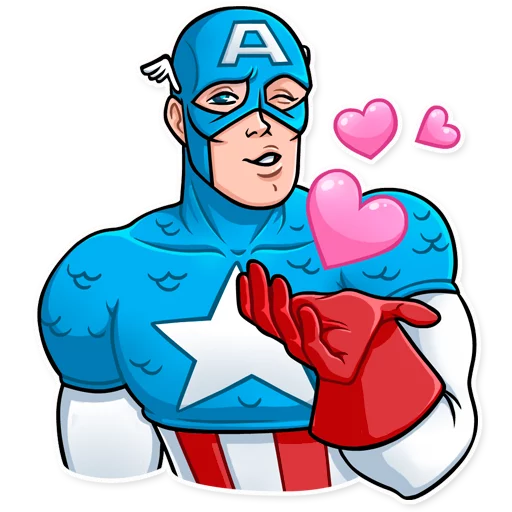 Эмодзи Captain America