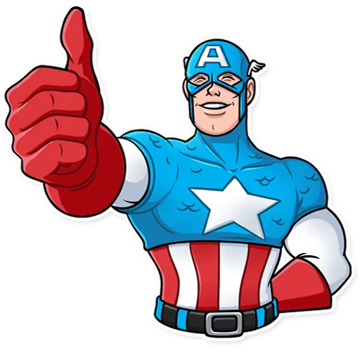 Эмодзи Captain America