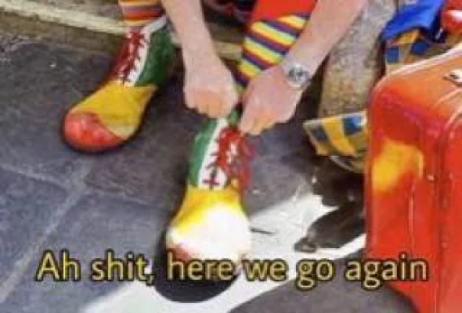 Эмодзи clown circus