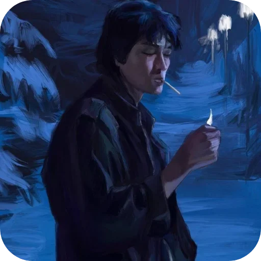 Эмодзи Виктор Цой