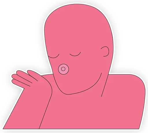 Эмодзи Colourful man