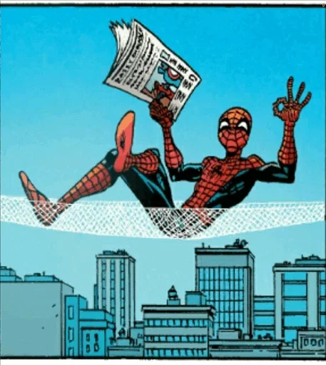 Эмодзи Spiderman Comics