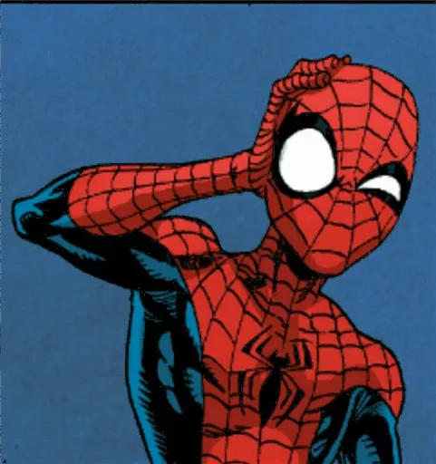Эмодзи Spiderman Comics