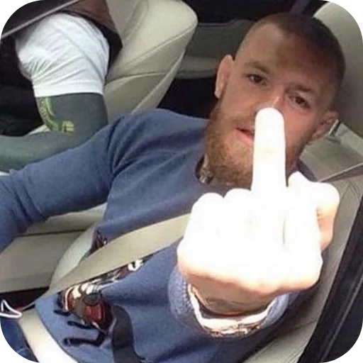 Эмодзи Conor McGregor