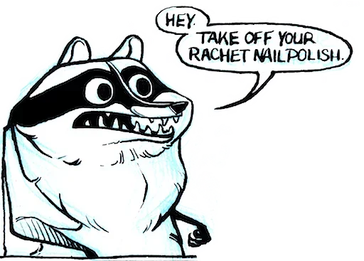 Эмодзи Coon Raccon