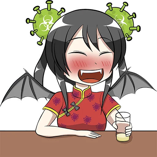 Эмодзи Corona-chan ?