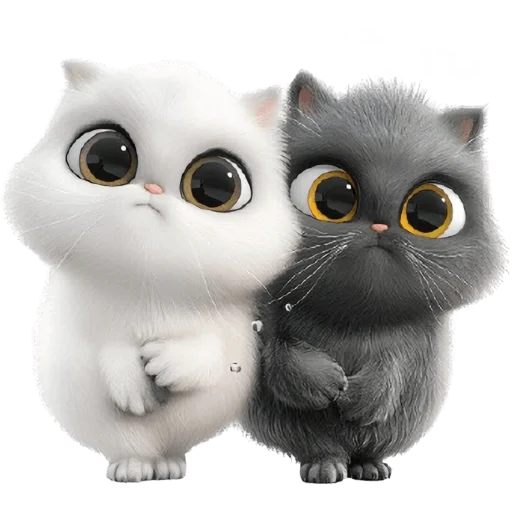 Эмодзи Парные котейки