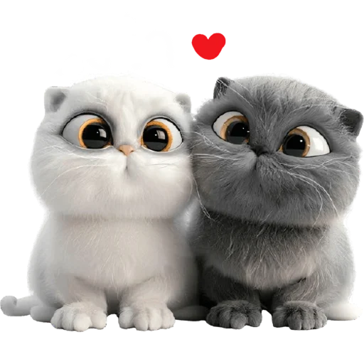 Эмодзи Парные котейки