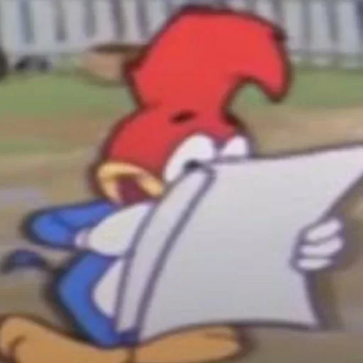Эмодзи Woody Woodpecker