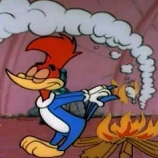 Эмодзи Woody Woodpecker