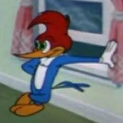 Эмодзи Woody Woodpecker