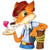 Эмодзи Cowboy Fox