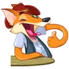 Эмодзи Cowboy Fox