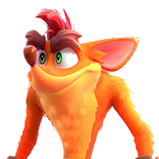 Эмодзи Crash Bandicoot