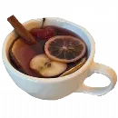 Эмодзи чай с молоком