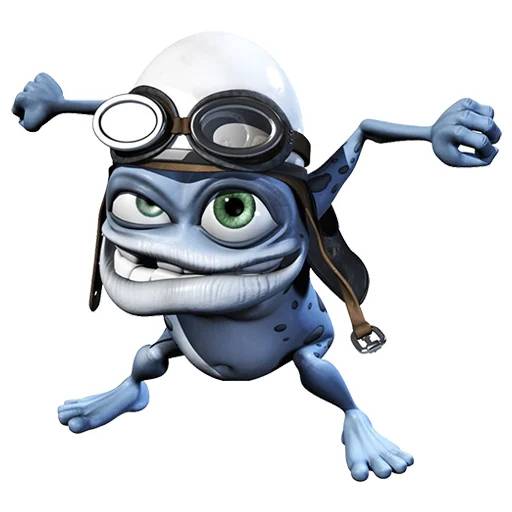 Эмодзи Crazy Frog