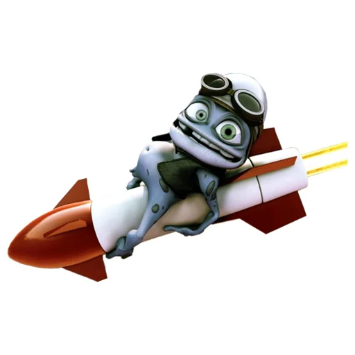 Эмодзи Crazy Frog