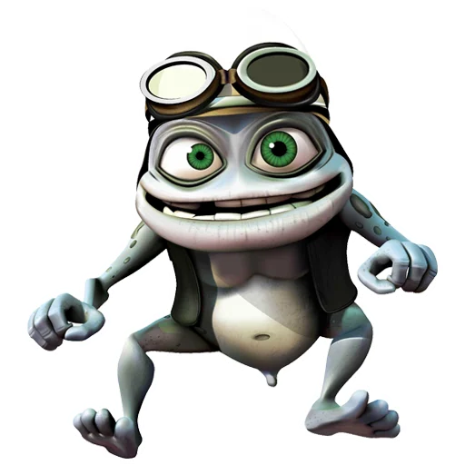 Эмодзи Crazy Frog