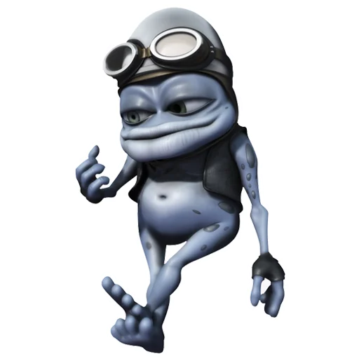Эмодзи Crazy Frog
