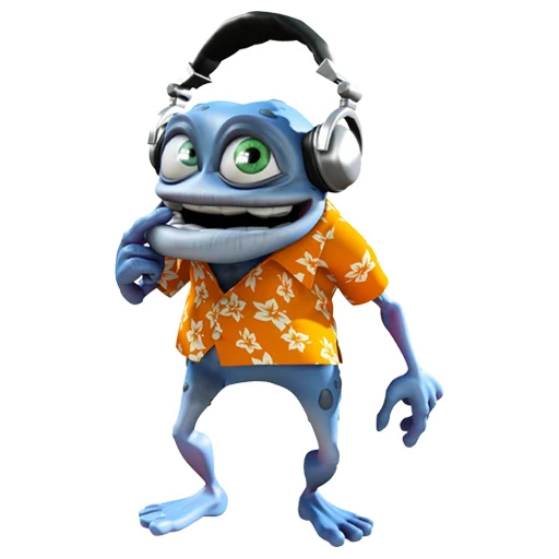 Эмодзи Crazy Frog
