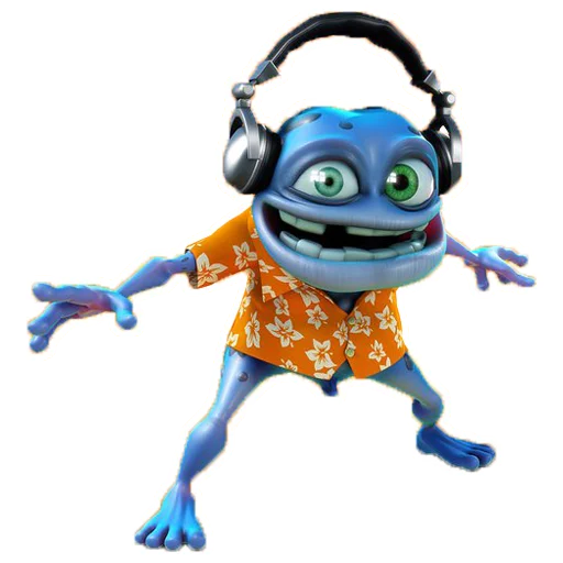 Эмодзи Crazy Frog
