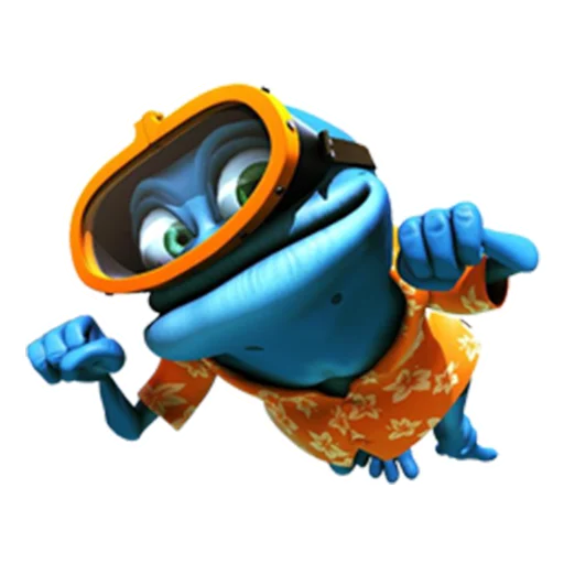 Эмодзи Crazy Frog