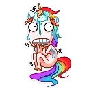 Эмодзи Crazy Pony