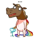 Эмодзи Crazy Pony