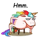 Эмодзи Crazy Pony