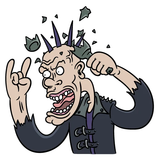 Эмодзи crazy people